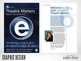 Magazine design, artwork and production.