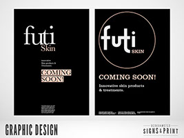 Branding and poster design.