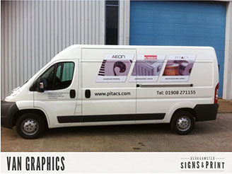 Printed vinyl and application.