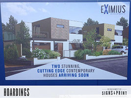 Hoarding design, manufacture and installation.